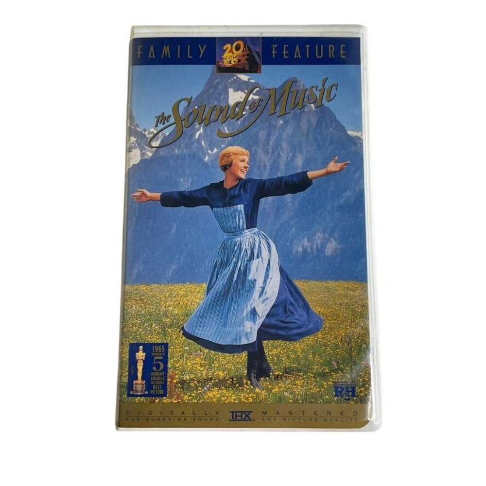The Sound of Music Musical VHS 1965 u G Julie Andrews Christopher Plummer Eleano